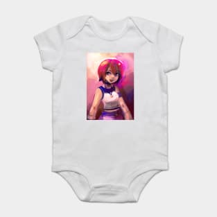 Kairi - Painterly Portrait Baby Bodysuit